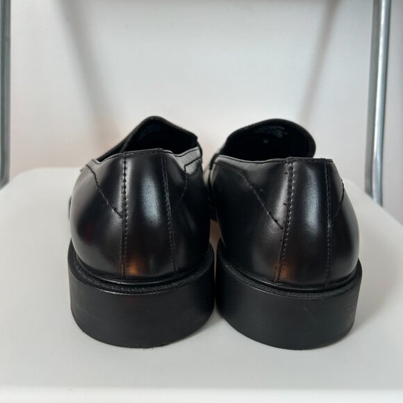 Zara Black Leather Loafers – EU 42 / US 9 - Picture 3 of 5